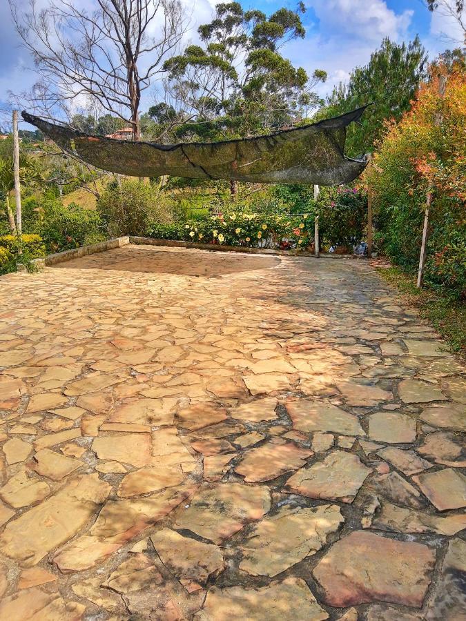 Casa Campestre Frente Acuarela -Mesa De Los Santos La Granja Exteriör bild