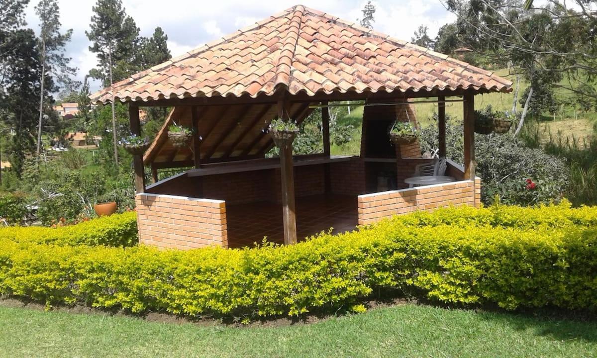 Casa Campestre Frente Acuarela -Mesa De Los Santos La Granja Exteriör bild