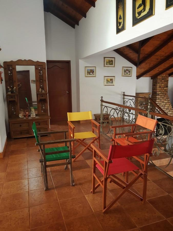 Casa Campestre Frente Acuarela -Mesa De Los Santos La Granja Exteriör bild
